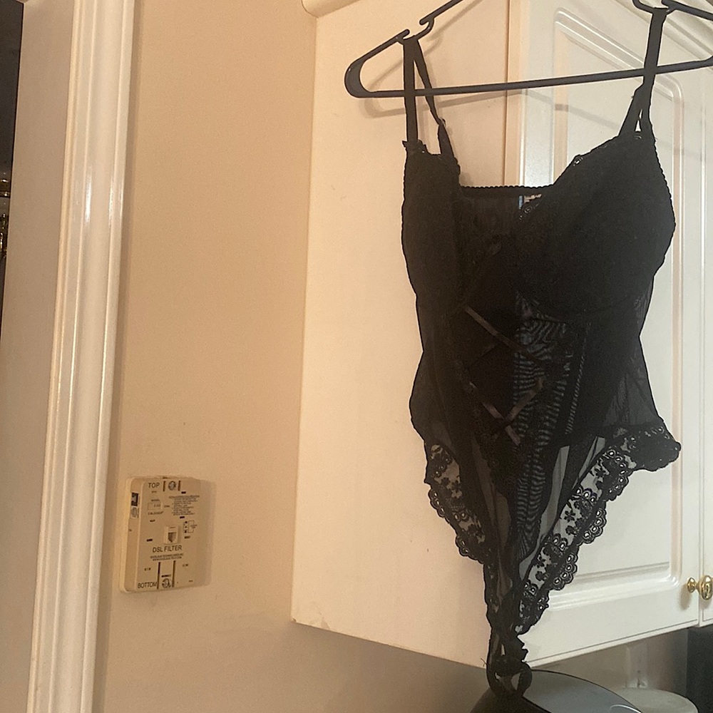 One piece thong lingerie
